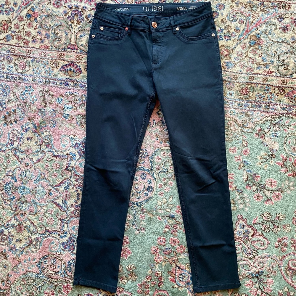 DL1961 Angel Mid-Rise Skinny Ankle Jeans